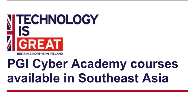 PGI Cyber Academy courses available in Southeast Asia